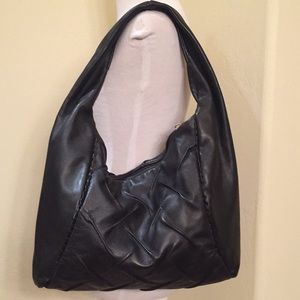 SERA Made in Italy Black Shoulder Bag